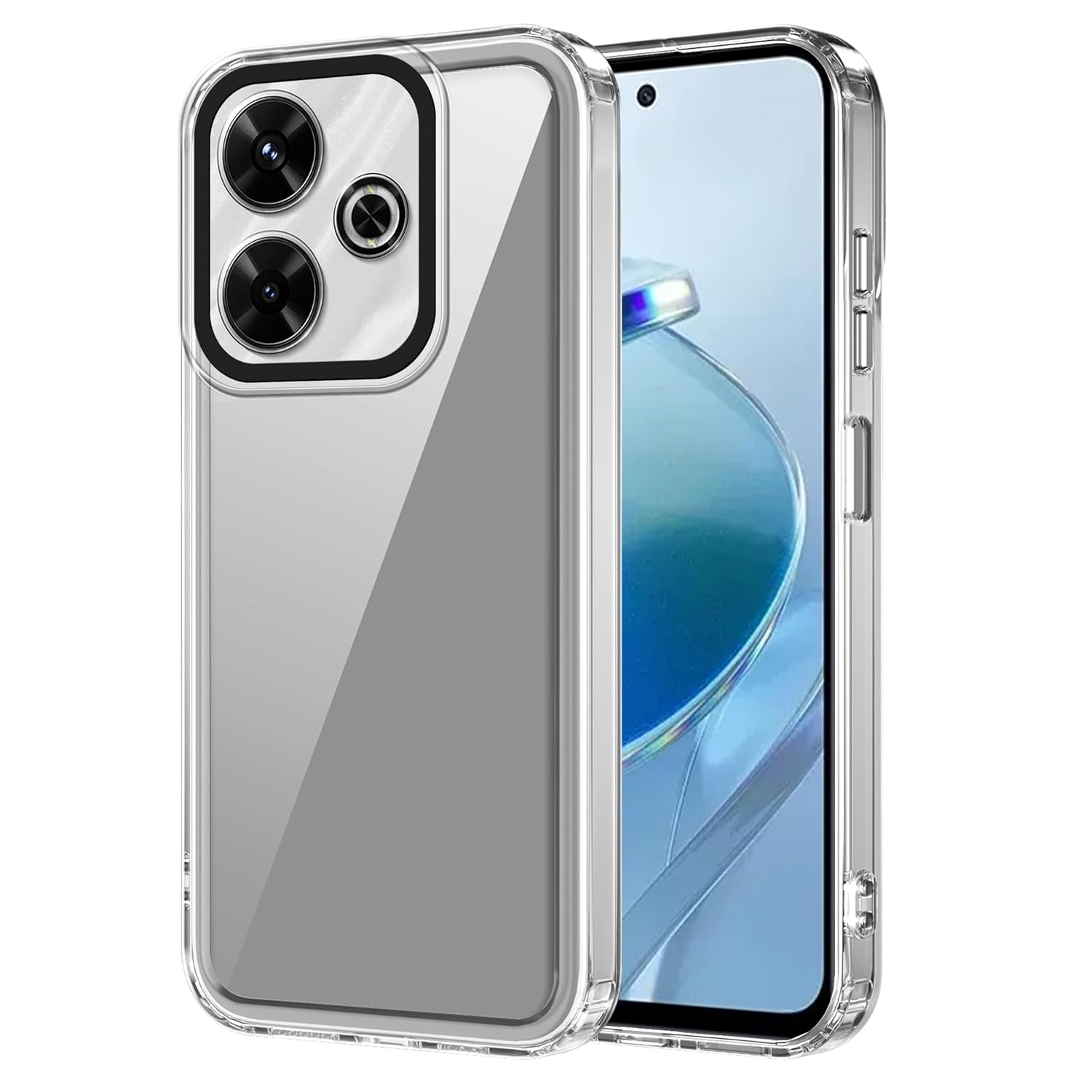 amazon basics Back Case Cover for Poco M6 Plus 5G
